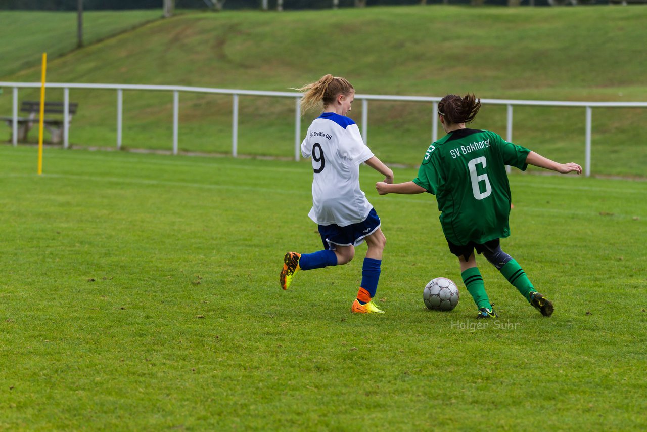 Bild 80 - C-Juniorinnen FSG BraWie 08 o.W - SV Bokhorst : Ergebnis: 4:2